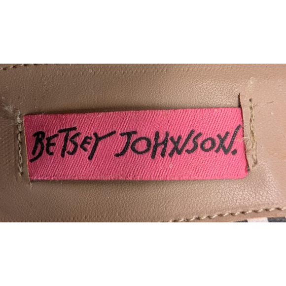 Betsey‎ Johnson Cypress Blue Beaded Sequin Whimsical Funky Fairy Suede Flats 6.5 - Picture 12 of 12